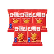 헤이바디 단백칩 레드페퍼&amp;스위트칠리 50g, 5개